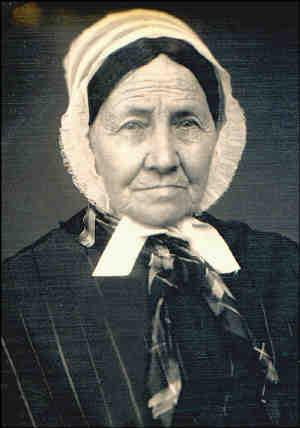 Elizabeth Ham DuBois (1778-1862) - 3rd Great Grandmother - From a Daguerreotype
