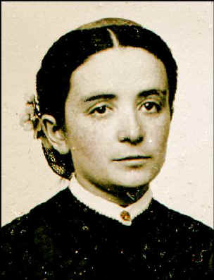 Harriet Lavinia Porter (1836-1912)- My Great Grandmother as a young woman. Circa 1870's