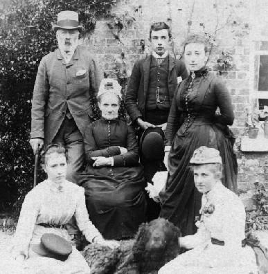 Great Grandfather Henry Spicer and family circa 1900